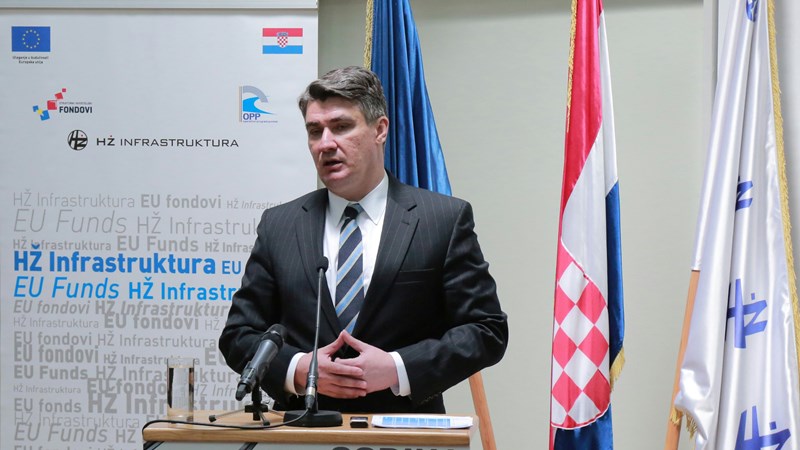 Milanović u HŽ Infrastrukturi: Uspješni smo u povlačenju EU novca, a kritičari se moraju suočiti sa „surovim“ brojkama